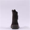 Rieker Laced Biker Boot - Brown Suede